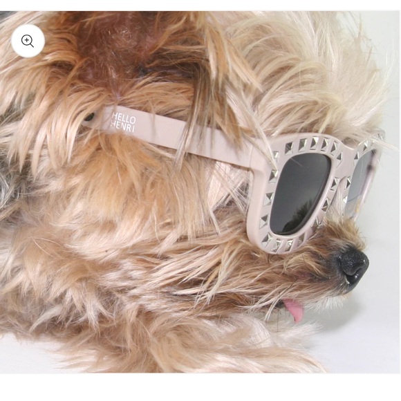Hello Henri Tiny Tan Dog Sunglasses - Picture 3 of 6